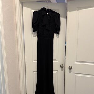 Elegant Black Lace jumpsuit